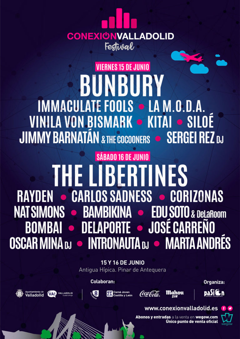 Cartel Conexión Valladolid Festival 2018