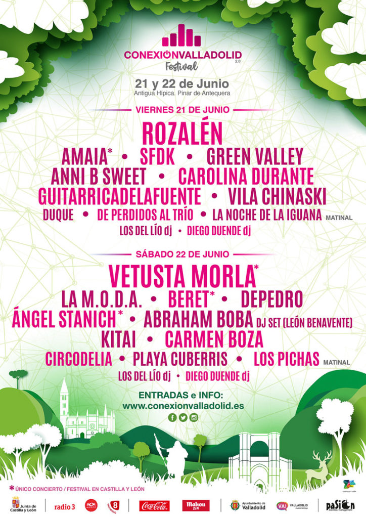 Cartel Conexión Valladolid Festival 2019