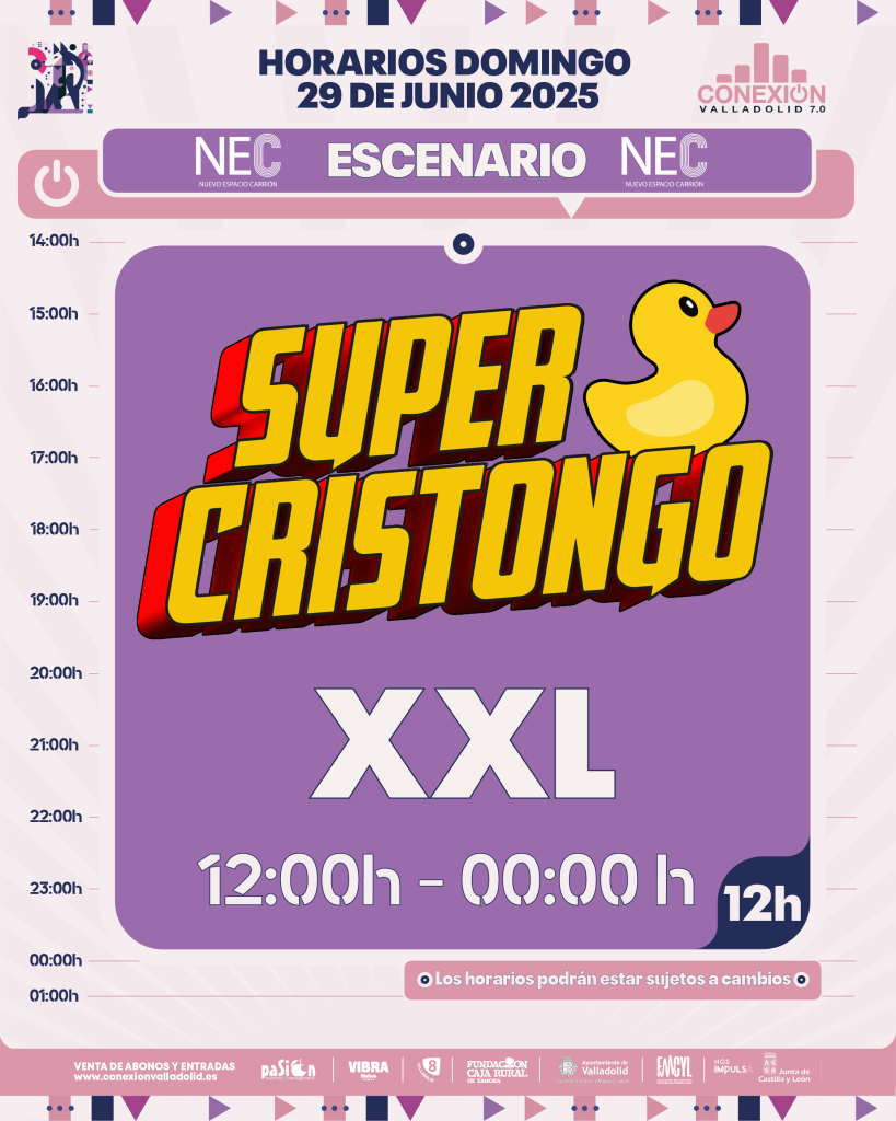 Horarios domingo conexión valladolid 2025