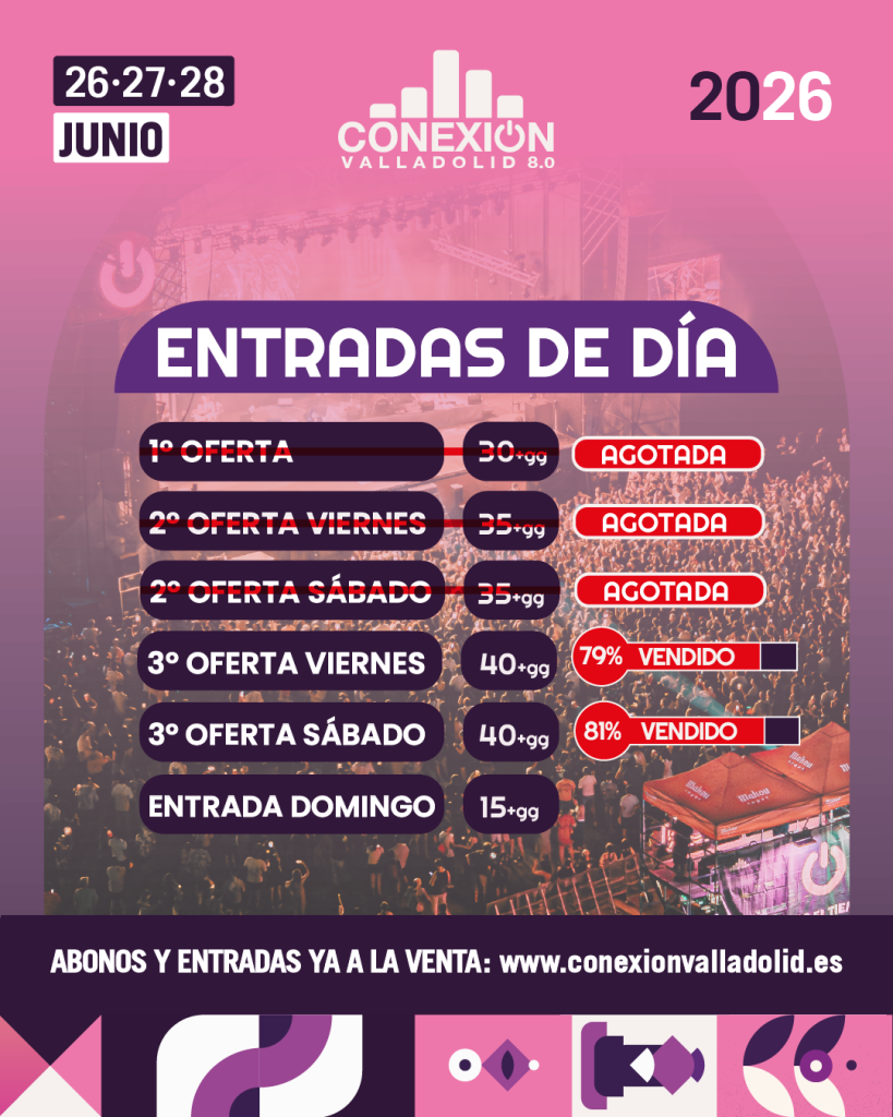 entradas de dia conexion valladolid 2026